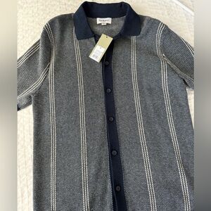 Goodfellow & Co Black and White Striped Shirt